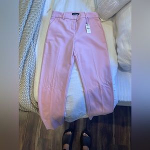 pink express pant suit trousers